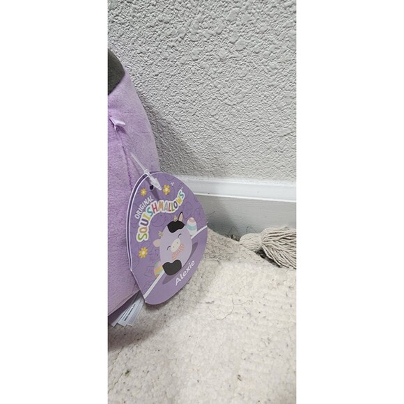 Squishmallows 12" Alexie The Lavender Cow Gold Horns Squishmallow Plush NEW - Picture 3 of 3